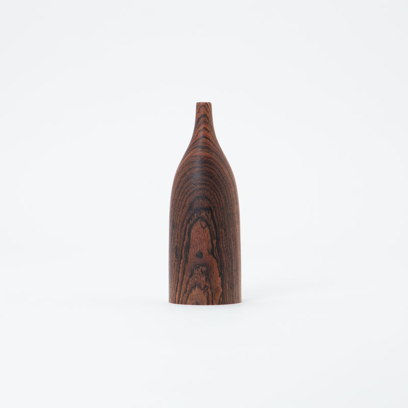 BIRD & BRANCH TURNERY CO. Small Bottle Vase Mexican Rosewood