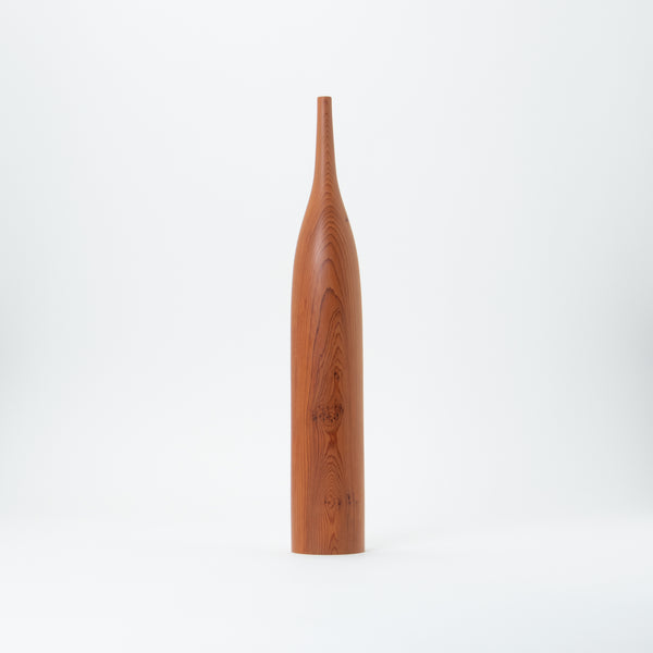 Extra Tall Bottle Vase English Yew