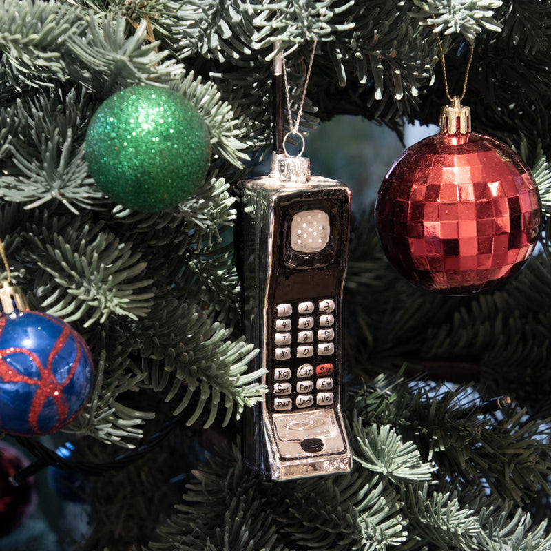 Christmas Ornament Brick Phone