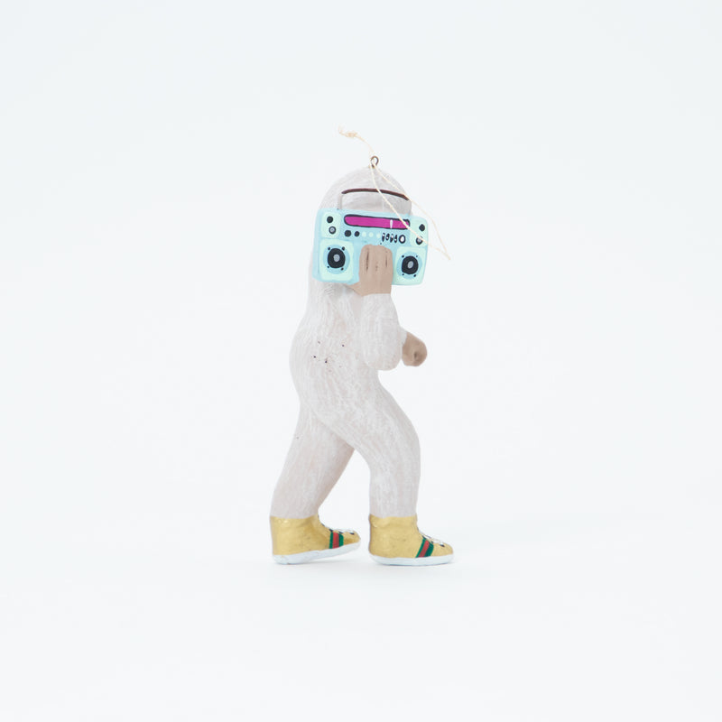 Christmas Ornament Hipster Bigfoot A