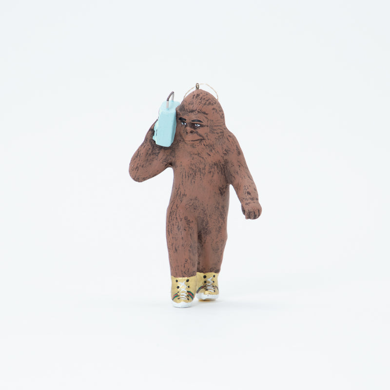 Christmas Ornament Hipster Bigfoot B