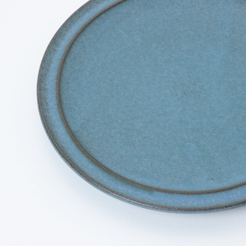 Malo Atelier Rim Plate 16.5cm Blue