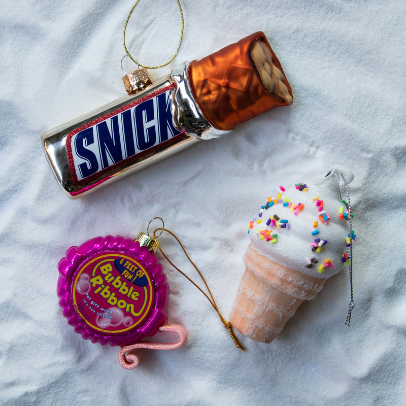 Christmas Ornament Ice Cream Cone