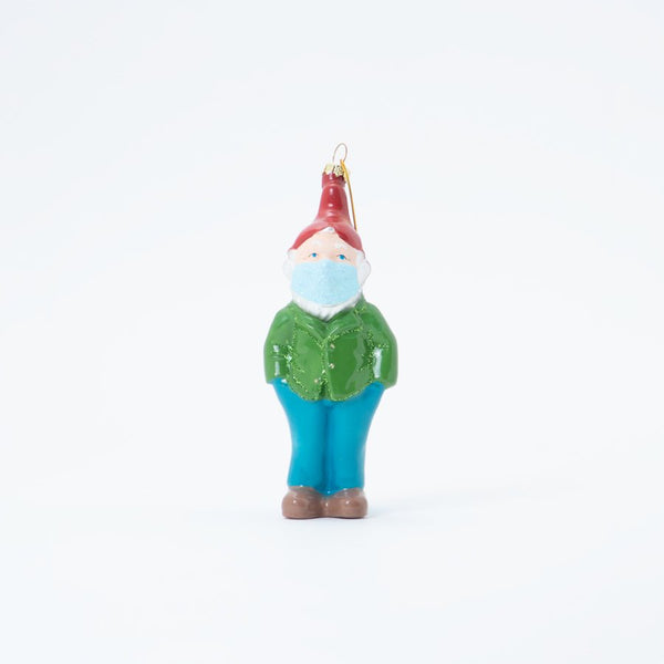 Christmas Ornament Social Distancing Gnome