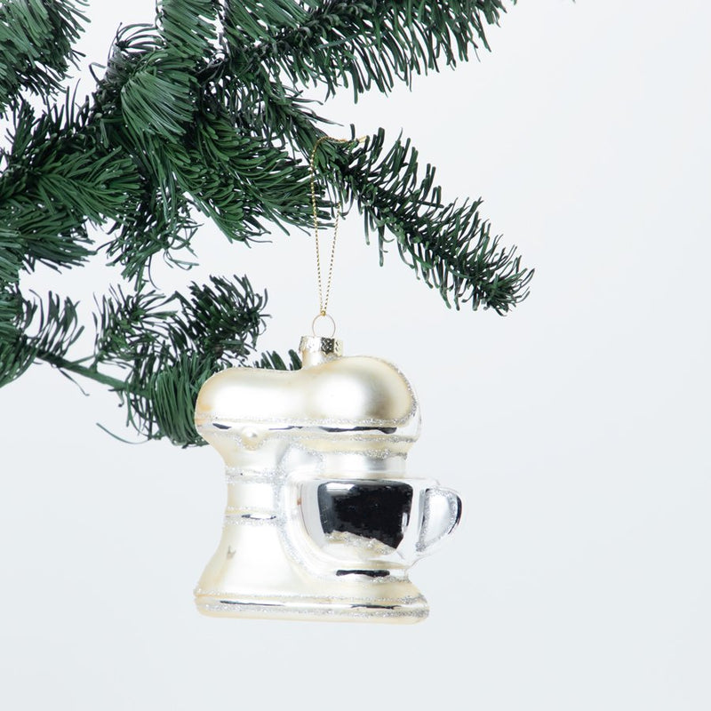 Christmas Ornament Vintage Mixer-Pearl