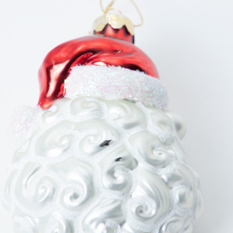 Christmas Ornament Mask Santa